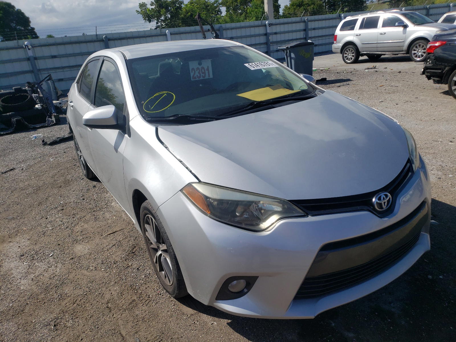 TOYOTA COROLLA L 2016 with VIN 5YFBURHE0GP380409 - Photo from auction