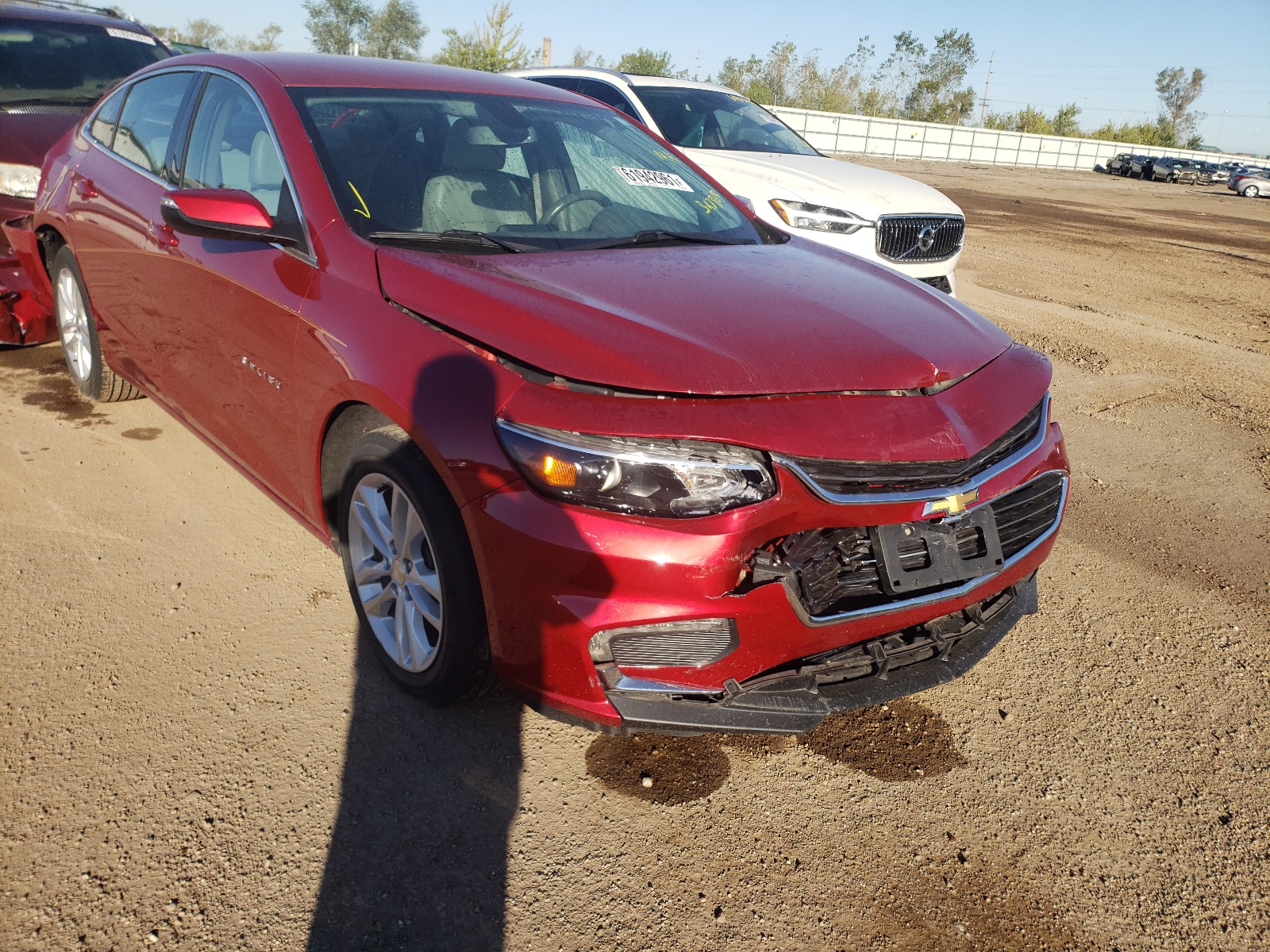 Photo 1 from auction – 2016 CHEVROLET MALIBU LT with VIN 1G1ZE5ST3GF327909