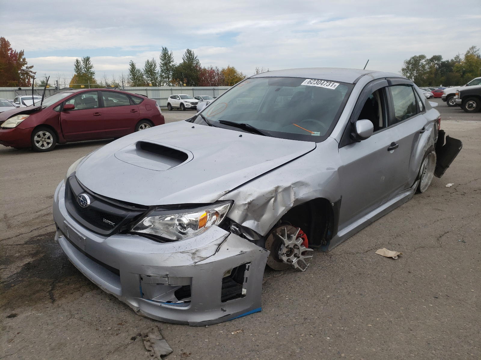 Photo 2 from auction – 2012 SUBARU IMPREZA WR with VIN JF1GV7E69CG019881