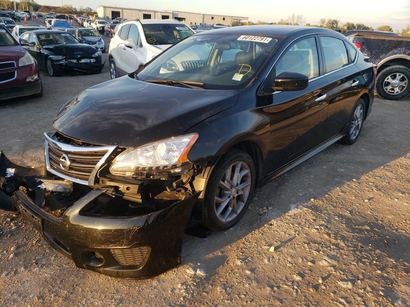Photo 2 from auction – 2014 NISSAN SENTRA S with VIN 3N1AB7AP4EY309215