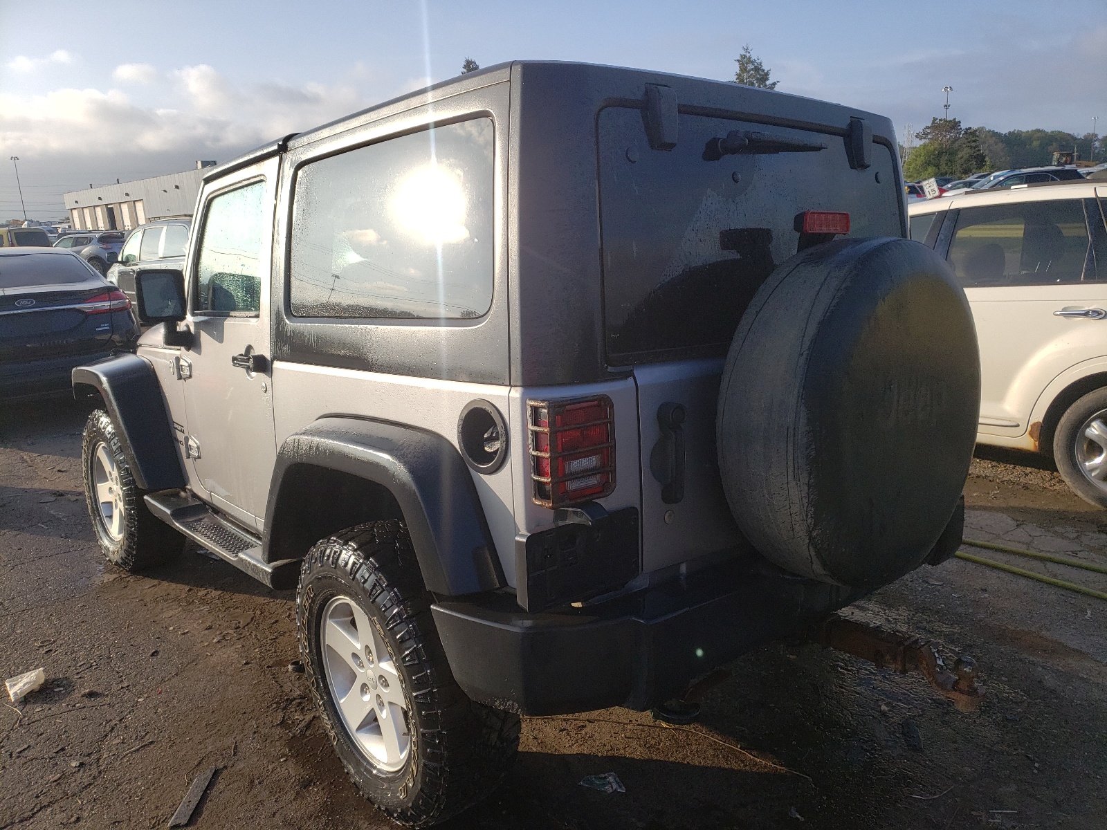Photo 3 from auction – 2015 JEEP WRANGLER S with VIN 1C4AJWAG8FL550716