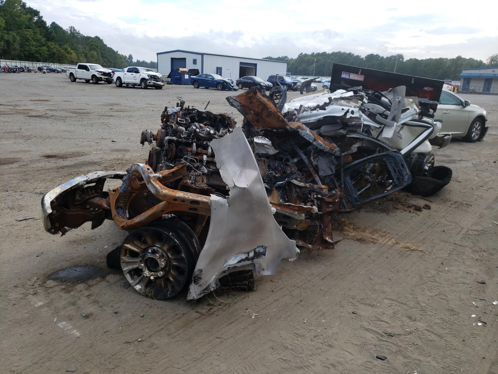 Photo 2 from auction – 2020 FORD F250 SUPER with VIN 1FT7W2B60LED36586