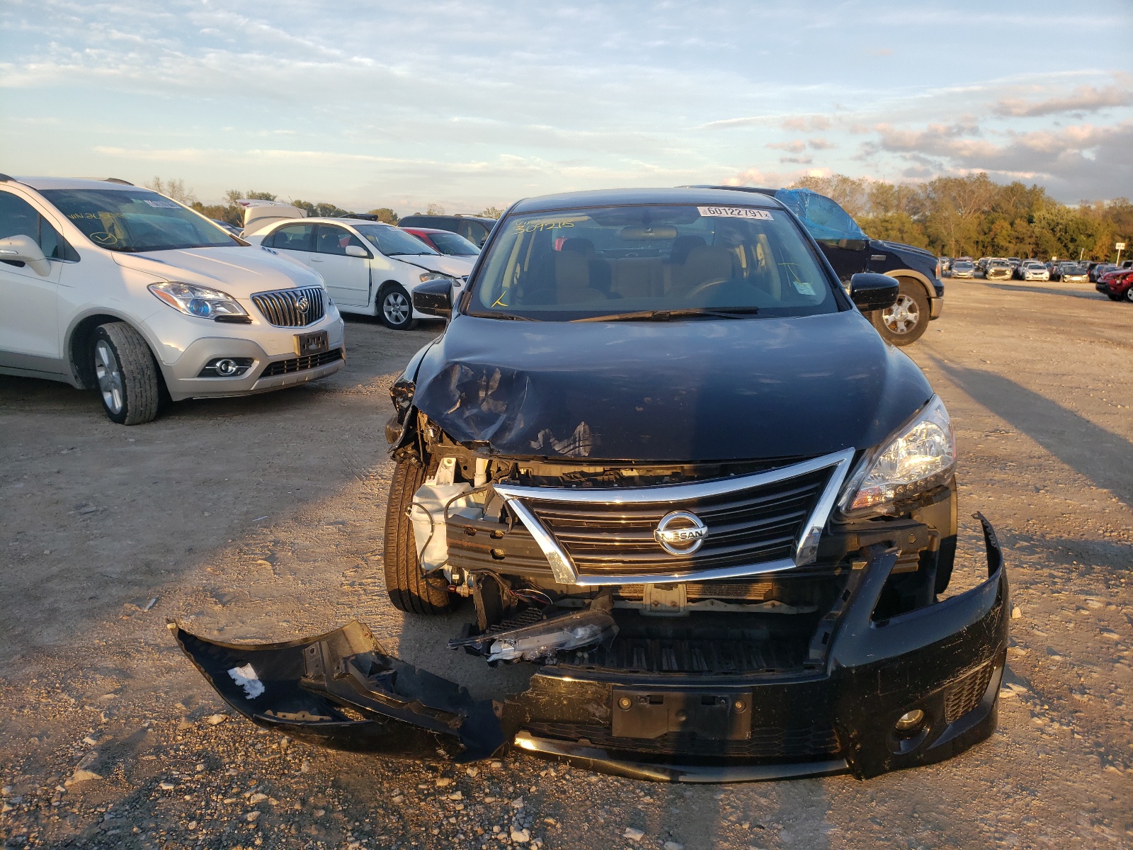Photo 9 from auction – 2014 NISSAN SENTRA S with VIN 3N1AB7AP4EY309215