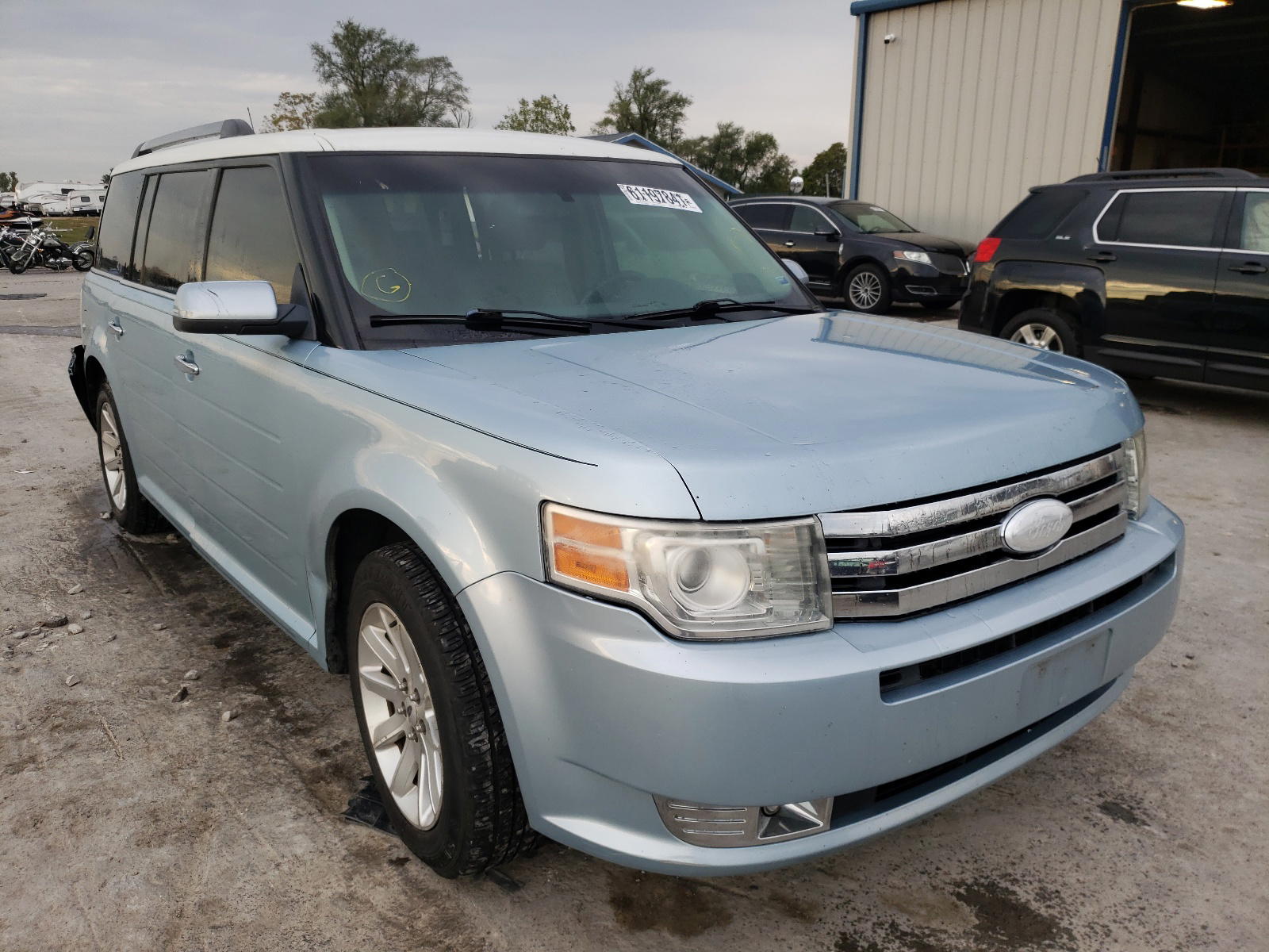 FORD FLEX SEL 2009 with VIN 2FMDK52C89BA19239 - Photo from auction
