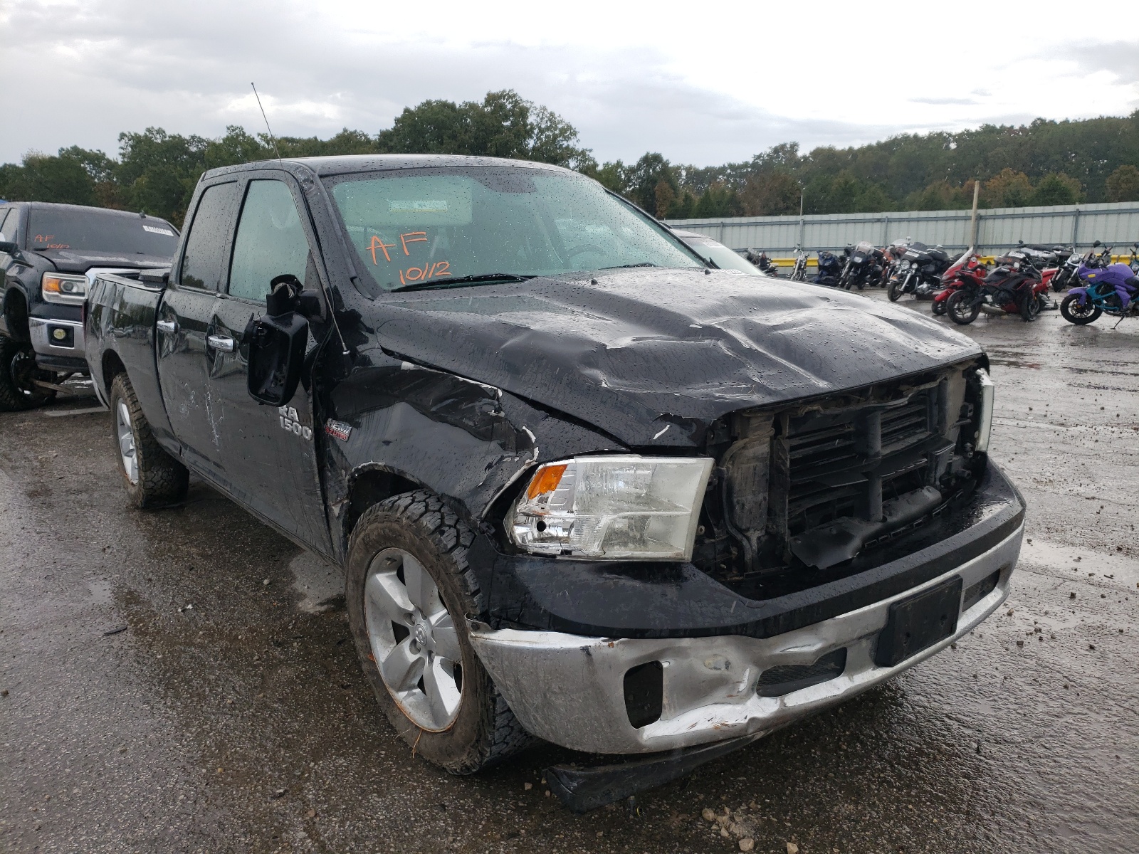 RAM 1500 SLT 2016 with VIN 1C6RR7GTXGS156087 - Photo from auction