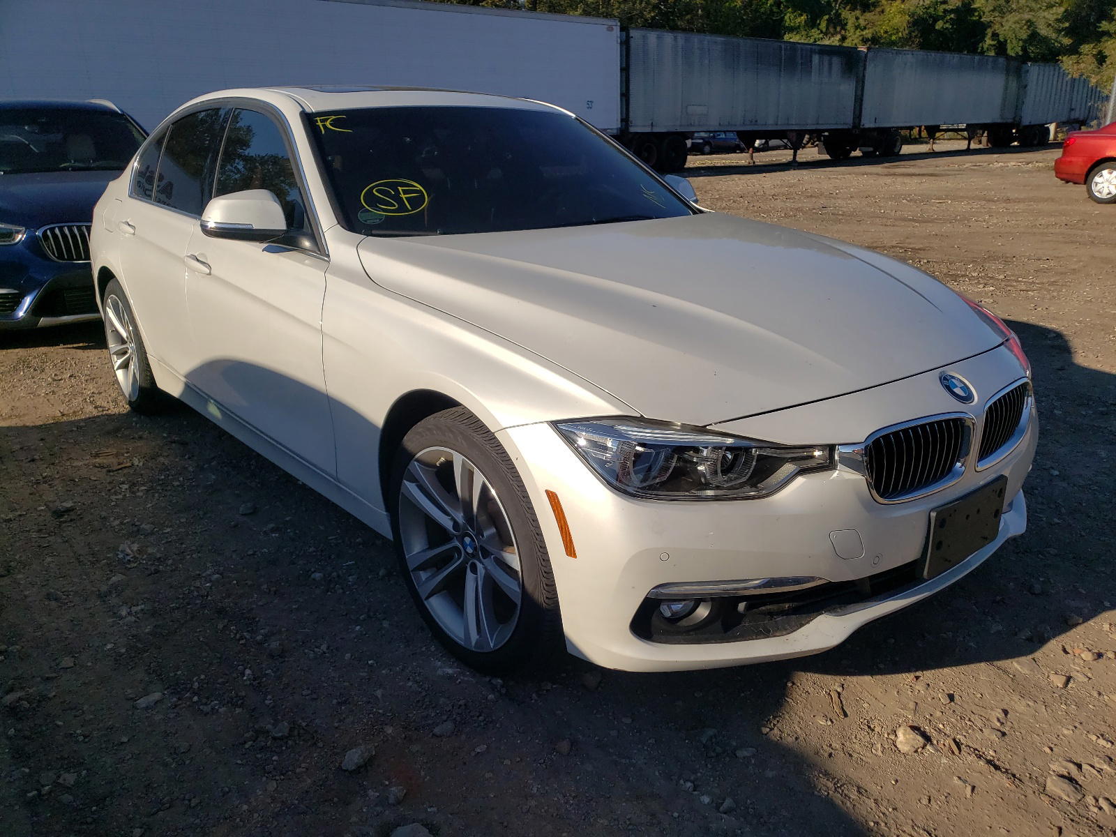 BMW 330 XI 2018 with VIN WBA8D9C5XJA608278 - Photo from auction