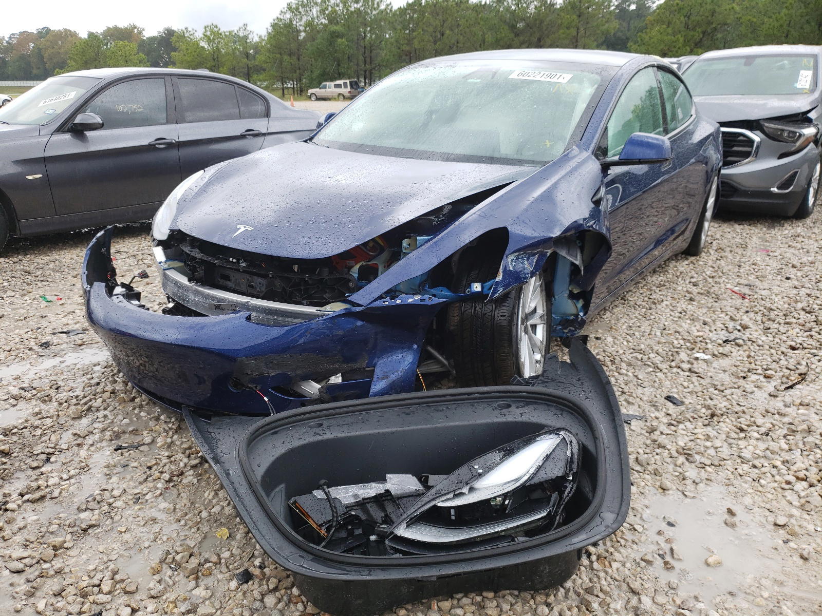 Photo 2 from auction – 2021 TESLA MODEL 3 with VIN 5YJ3E1EB5MF990259