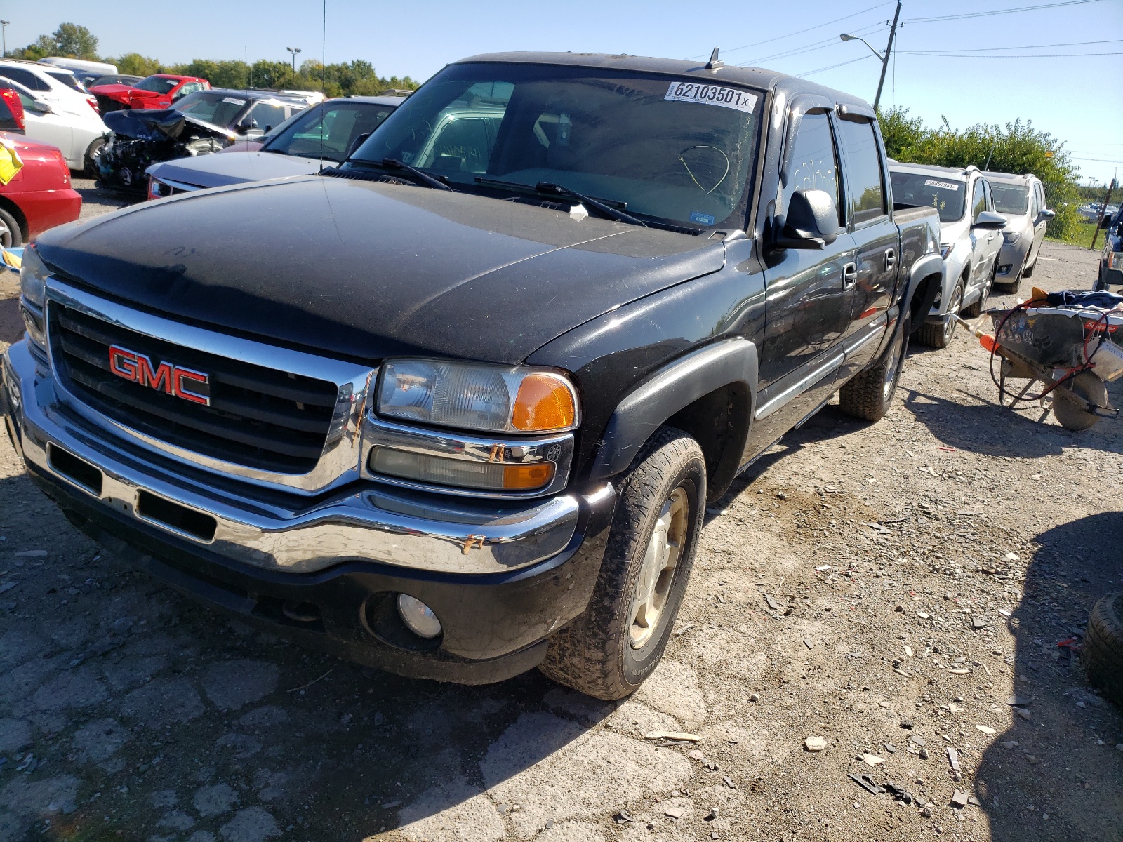 Photo 2 from auction – 2006 GMC NEW SIERRA with VIN 2GTEK13T061173512