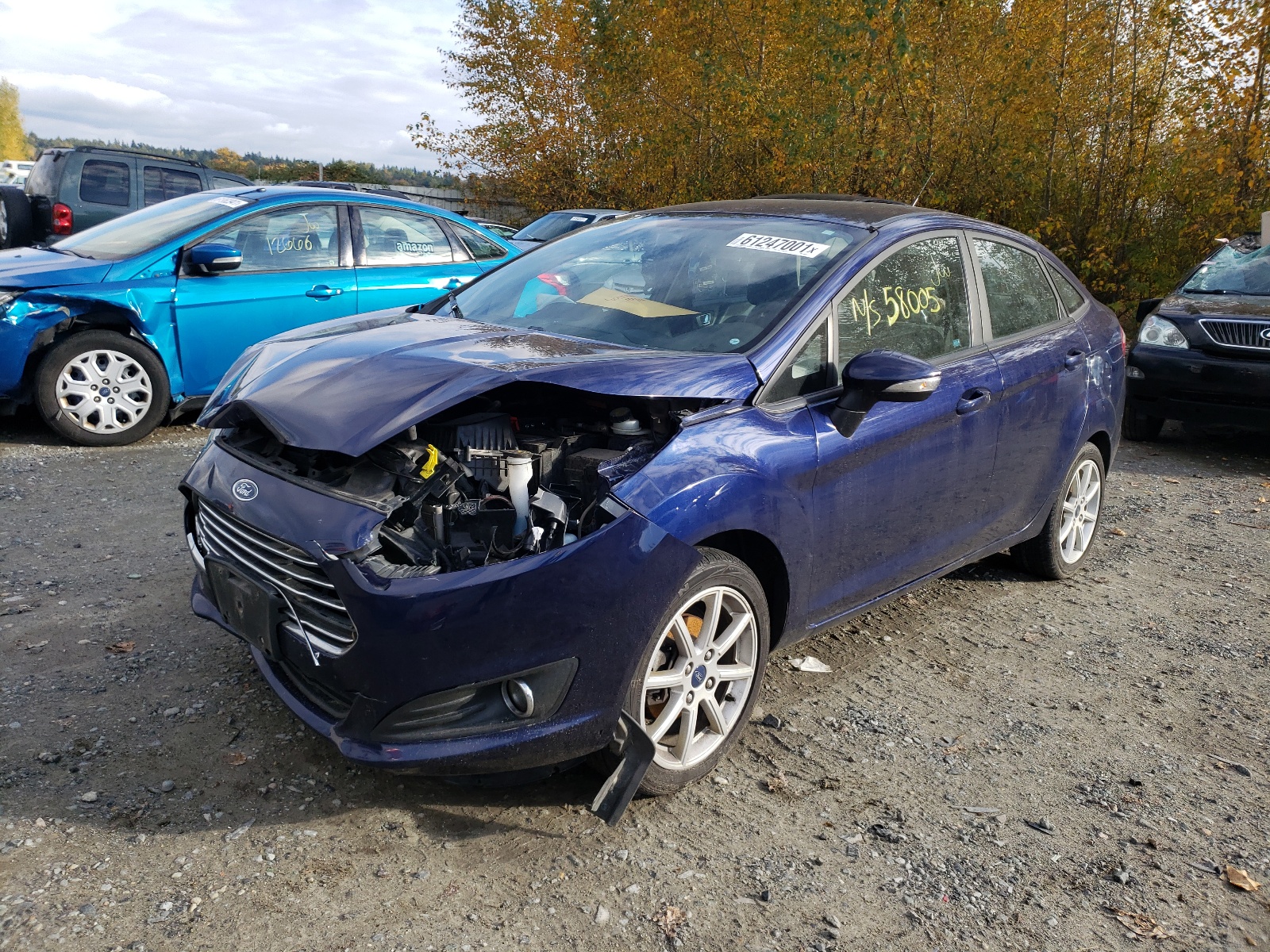 Photo 2 from auction – 2016 FORD FIESTA SE with VIN 3FADP4BJ3GM136274