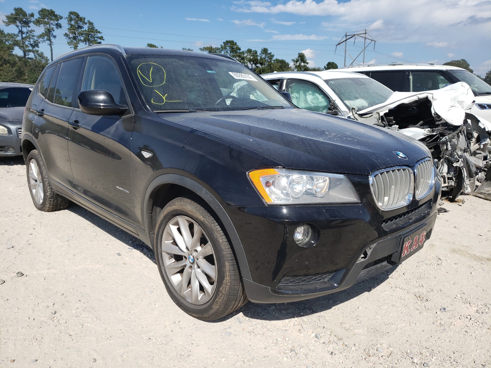 Photo 1 from auction – 2014 BMW X3 XDRIVE2 with VIN 5UXWX9C5XE0D39147