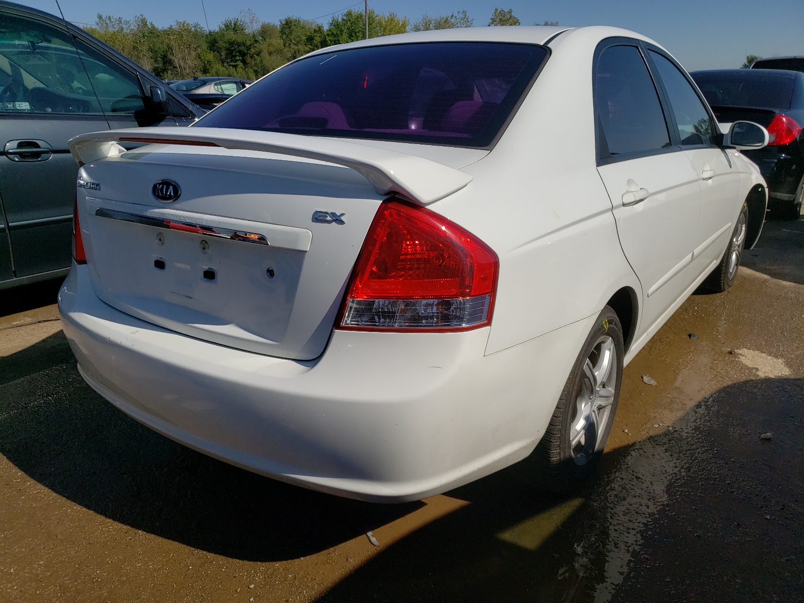 Фото 4 с аукциона – 2009 KIA SPECTRA с VIN KNAFE122685583234