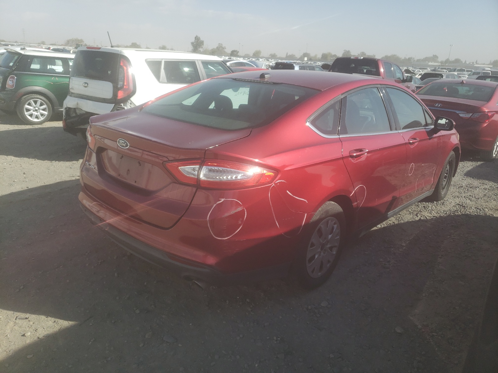 Photo 4 from auction – 2013 FORD FUSION S with VIN 3FA6P0G72DR279441