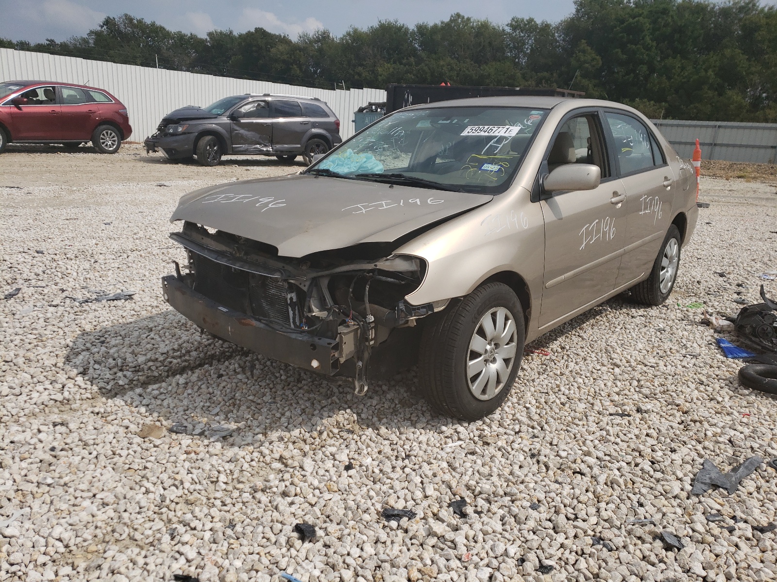 Photo 2 from auction – 2004 TOYOTA COROLLA CE with VIN 1NXBR38EX4Z217758