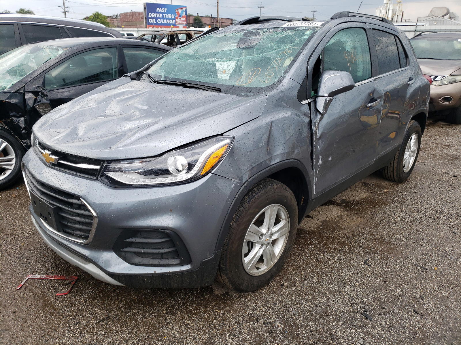 Photo 2 from auction – 2019 CHEVROLET TRAX 1LT with VIN KL7CJPSB8KB955893