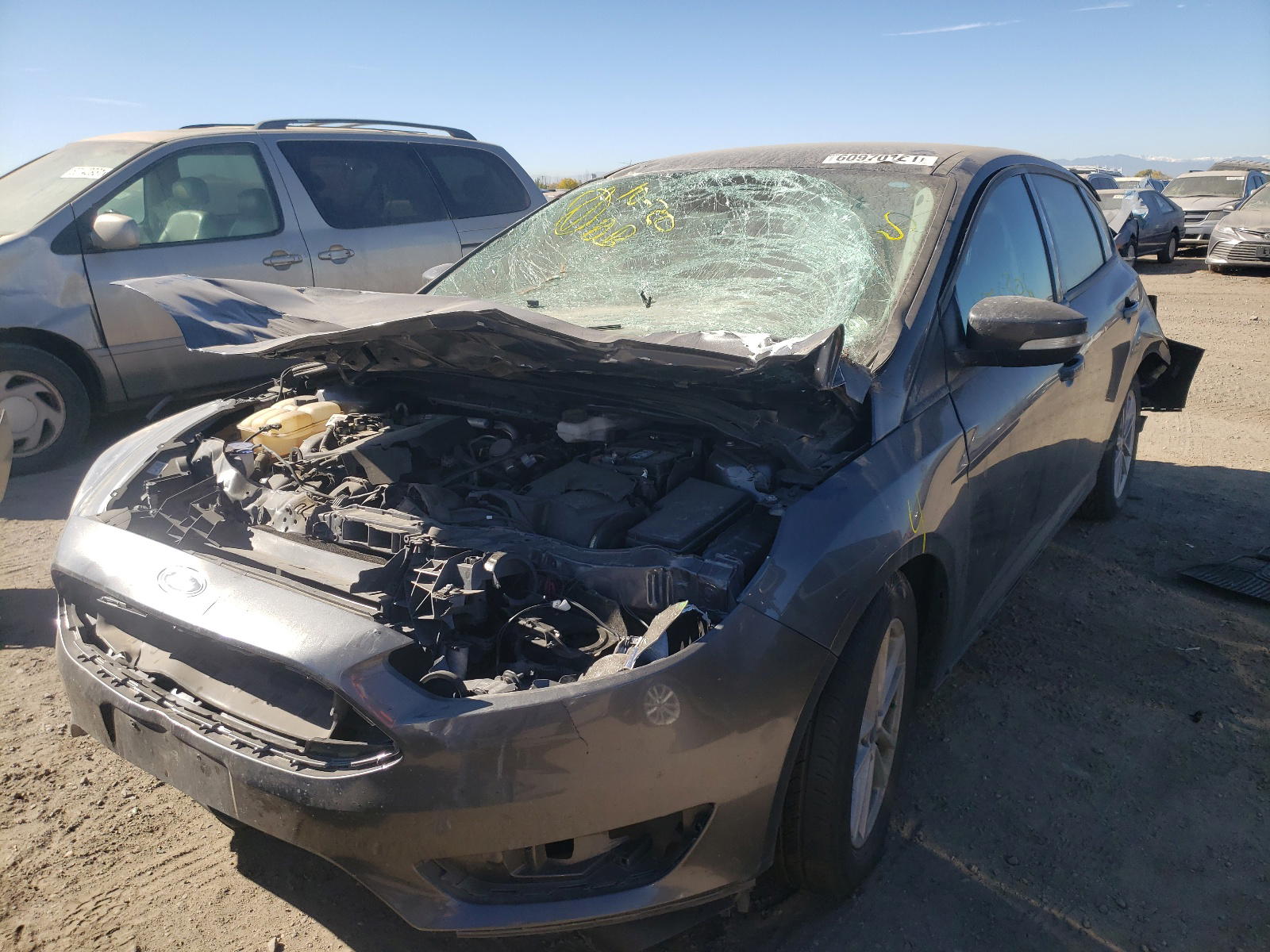 Photo 2 from auction – 2017 FORD FOCUS SE with VIN 1FADP3K29HL347937