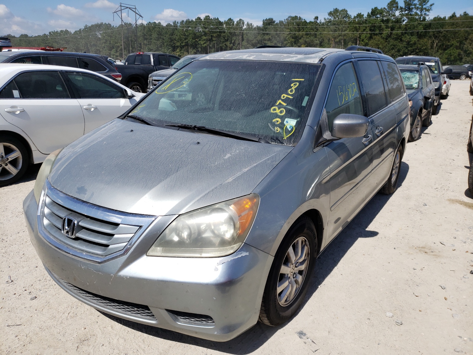 Photo 2 from auction – 2009 HONDA ODYSSEY EX with VIN 5FNRL38759B001743