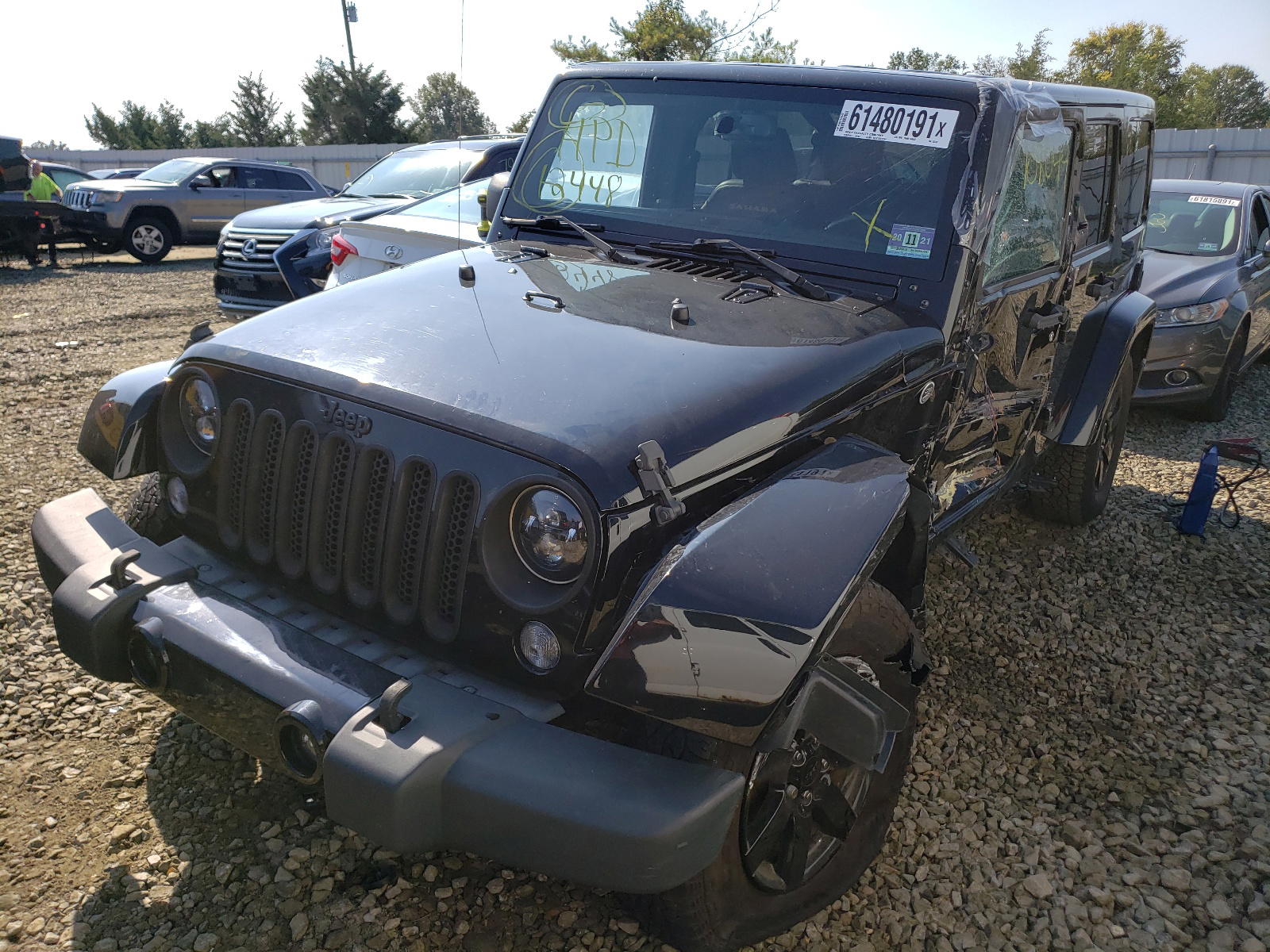 Photo 2 from auction – 2015 JEEP WRANGLER U with VIN 1C4BJWEG3FL557507