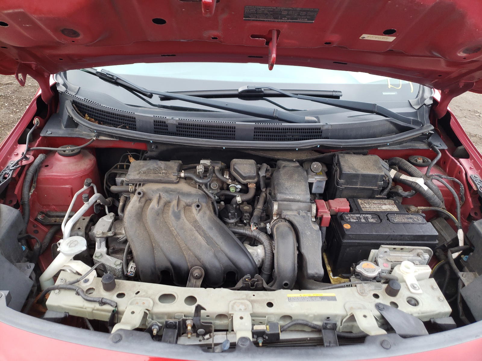 Photo 7 from auction – 2012 NISSAN VERSA S with VIN 3N1CN7AP1CL805387