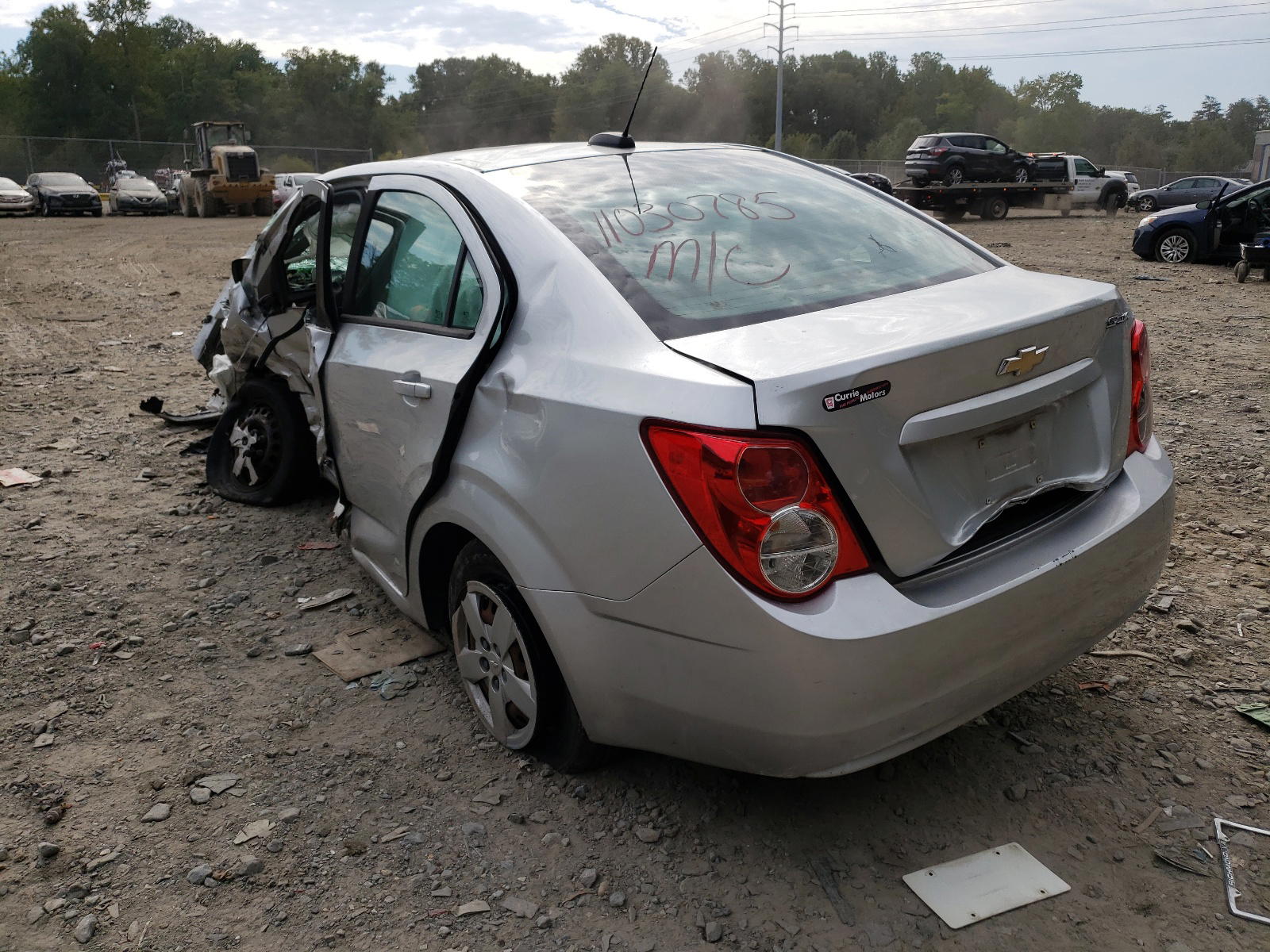 Photo 3 from auction – 2015 CHEVROLET SONIC LS with VIN 1G1JA5SH1F4120790