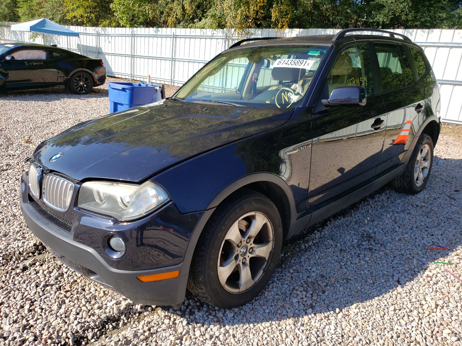 Photo 2 from auction – 2008 BMW X3 3.0SI with VIN WBXPC93438WJ15230