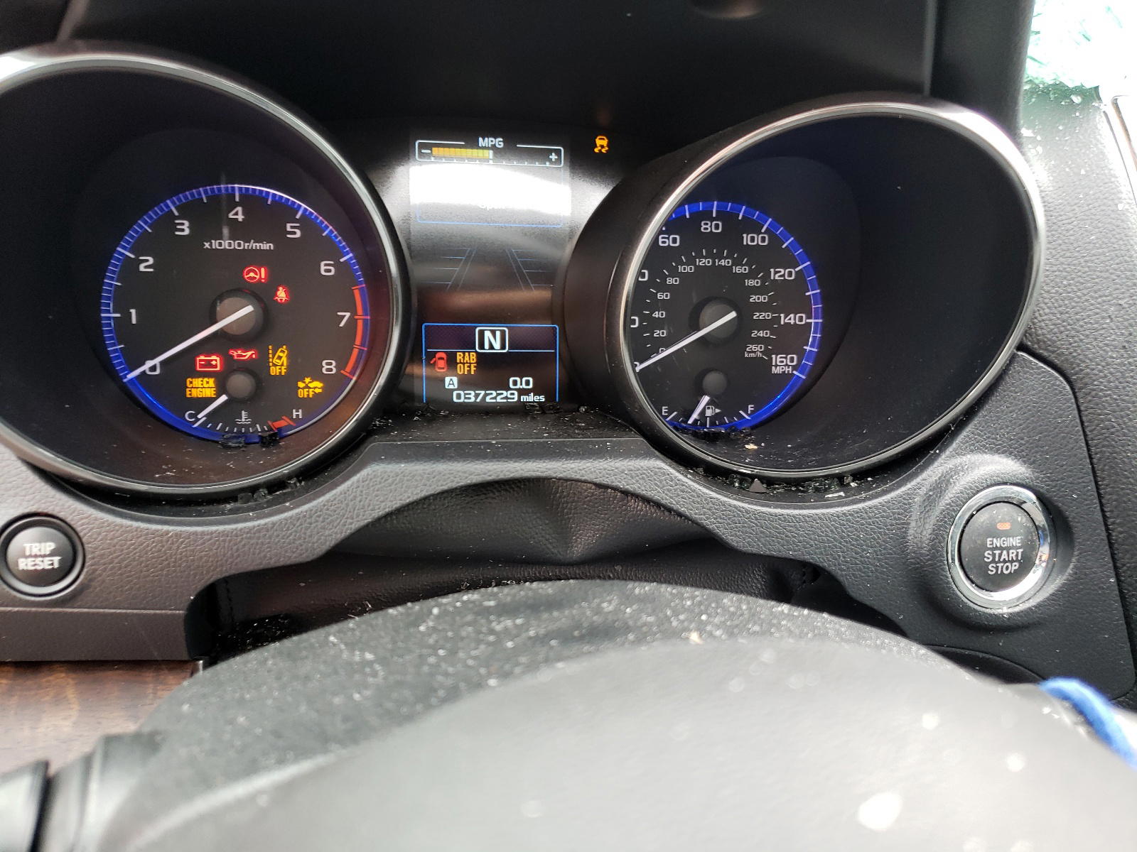 Photo 8 from auction – 2019 SUBARU OUTBACK 3. with VIN 4S4BSENC9K3281456