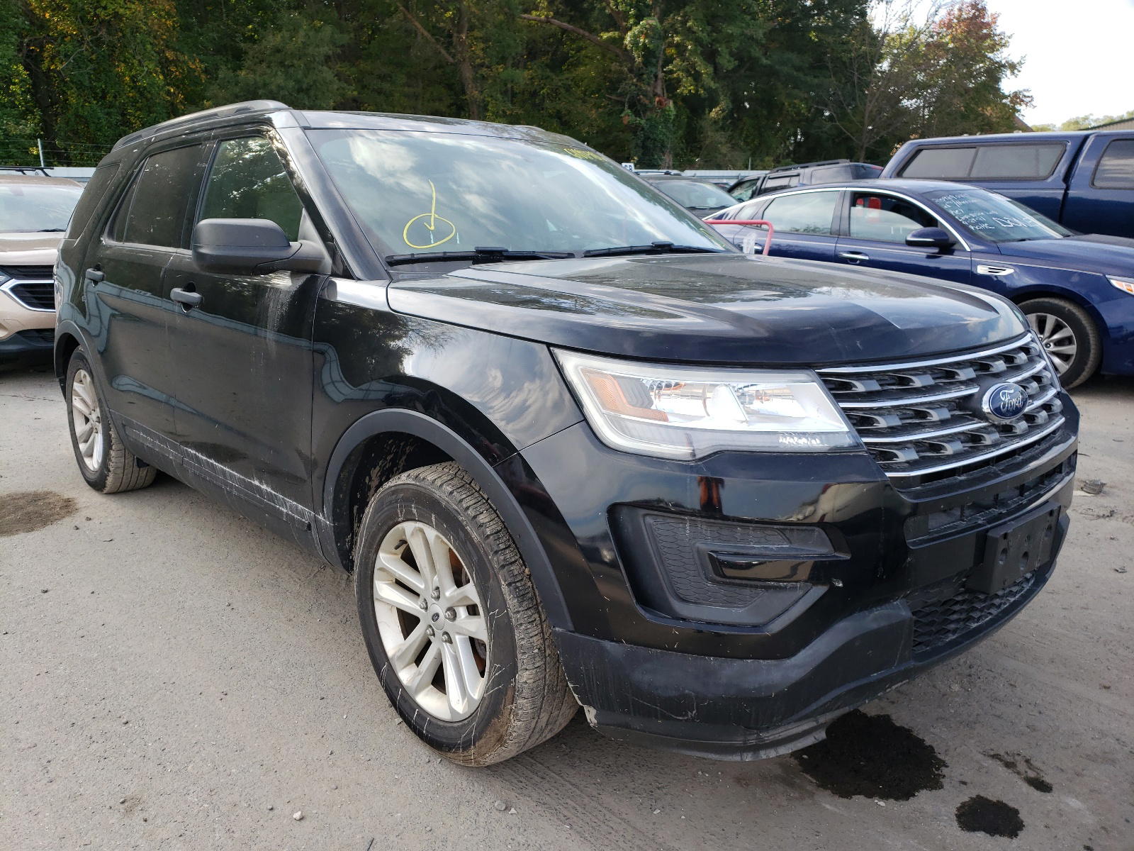 FORD EXPLORER 2017 with VIN 1FM5K7B83HGC98764 - Photo from auction