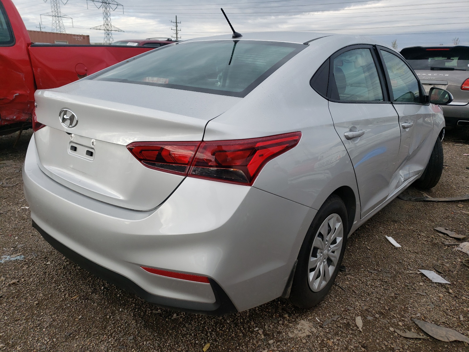 Photo 4 from auction – 2021 HYUNDAI ACCENT SE with VIN 3KPC24A65ME153472