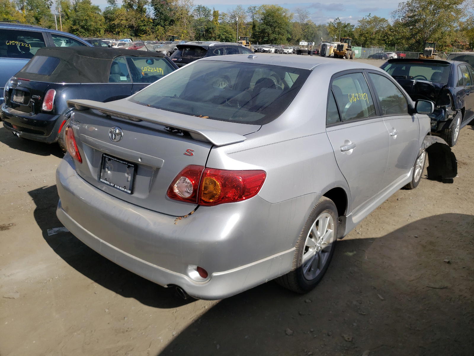 Photo 4 from auction – 2009 TOYOTA COROLLA BA with VIN 2T1BU40E99C103727