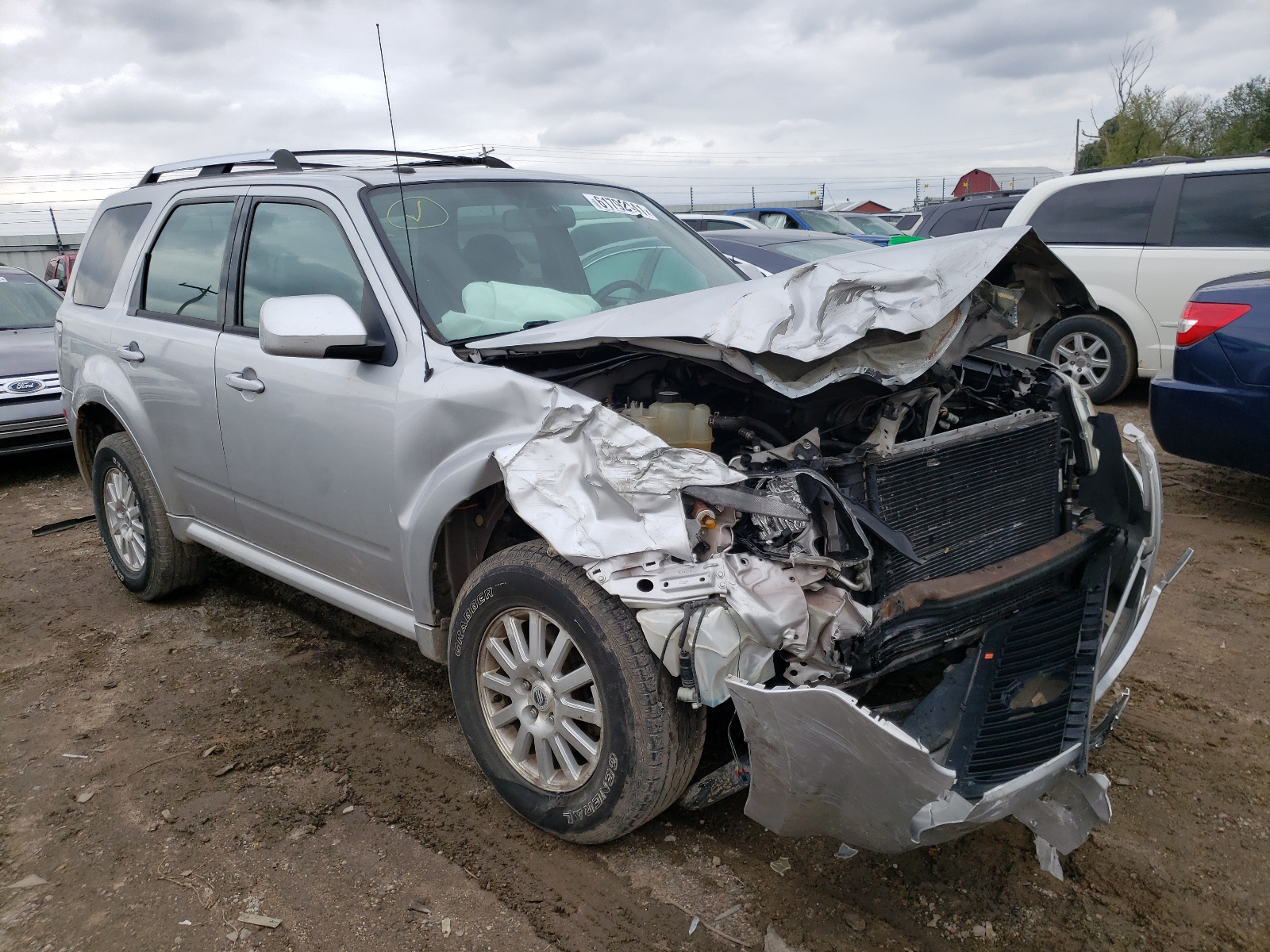MERCURY MARINER 2010 with VIN 4M2CN9HG9AKJ22506 - Photo from auction