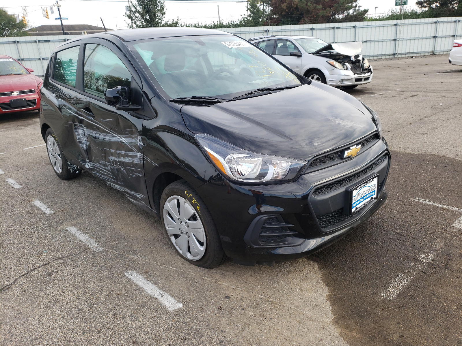 CHEVROLET SPARK LS 2018 with VIN KL8CB6SA4JC470587 - Photo from auction
