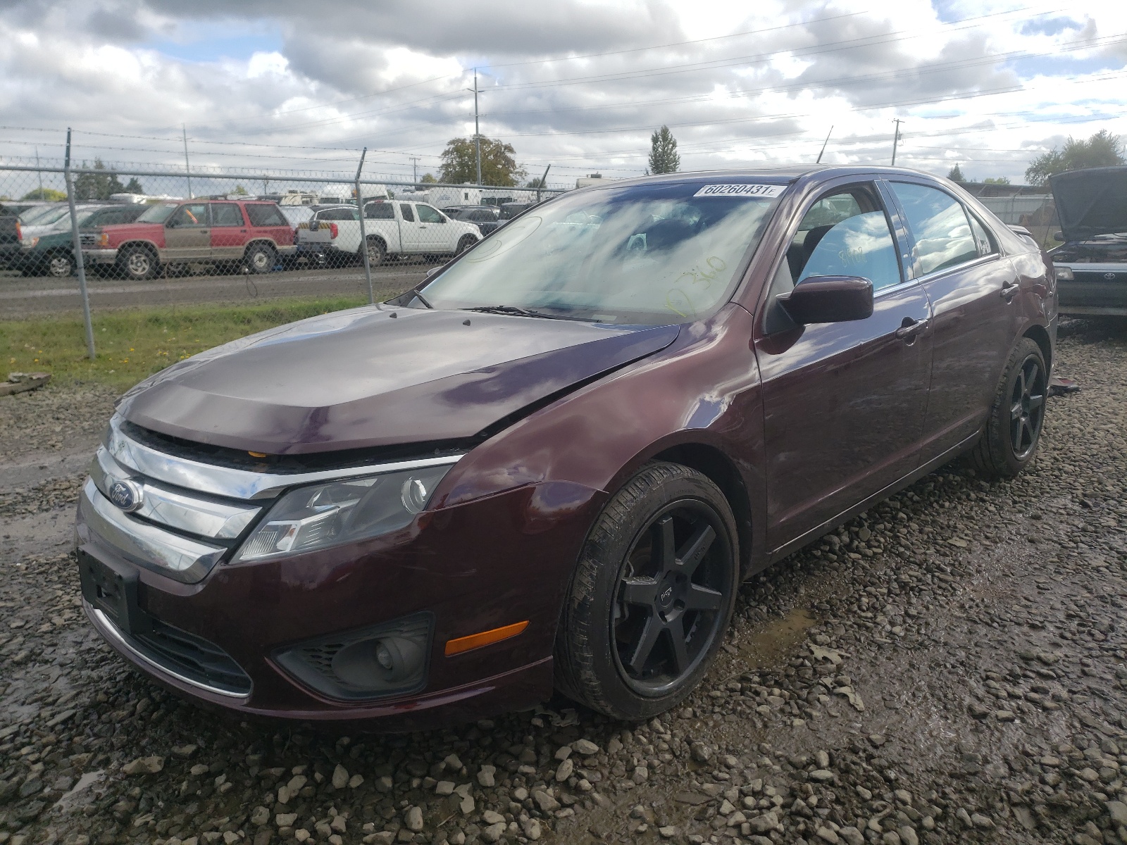 Photo 2 from auction – 2011 FORD FUSION SE with VIN 3FAHP0HA8BR128619