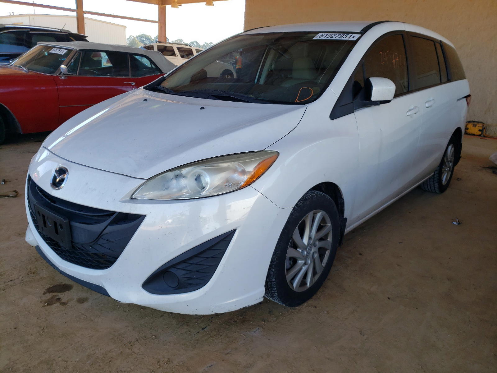 Photo 2 from auction – 2012 MAZDA 5 with VIN JM1CW2BL6C0113566