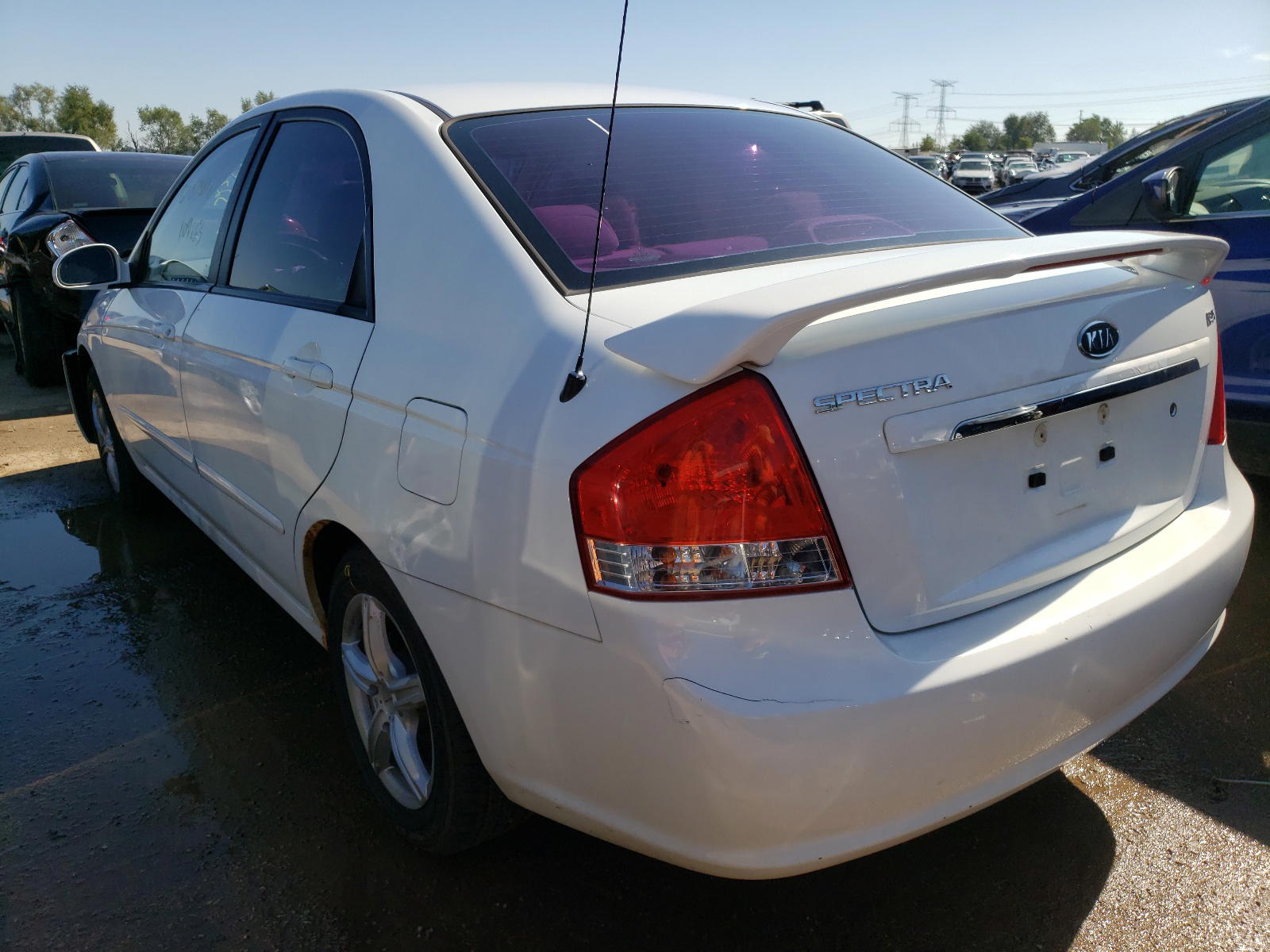 Photo 3 from auction – 2009 KIA SPECTRA with VIN KNAFE122685583234