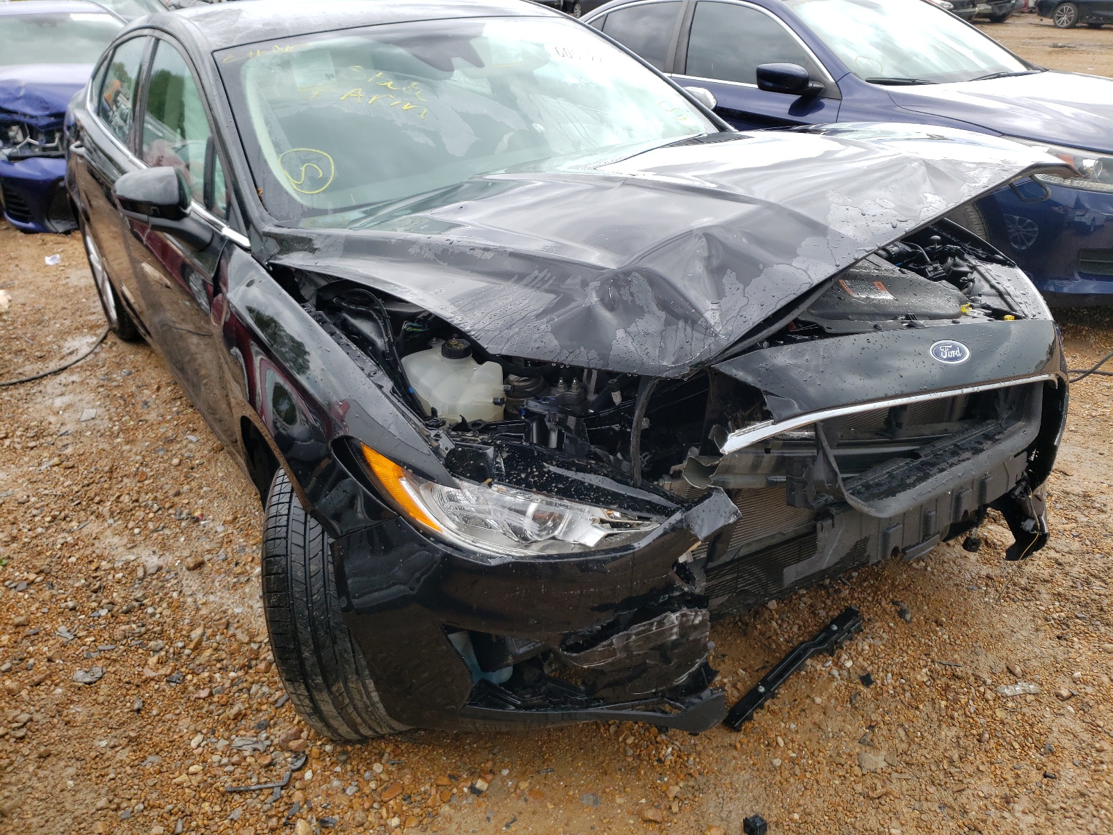 FORD FUSION SE 2020 with VIN 3FA6P0HD5LR148409 - Photo from auction