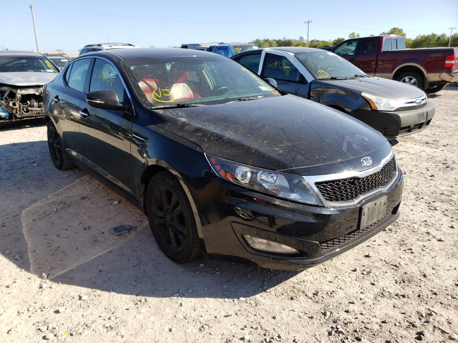 KIA OPTIMA EX 2012 with VIN 5XXGN4A70CG051245 - Photo from auction