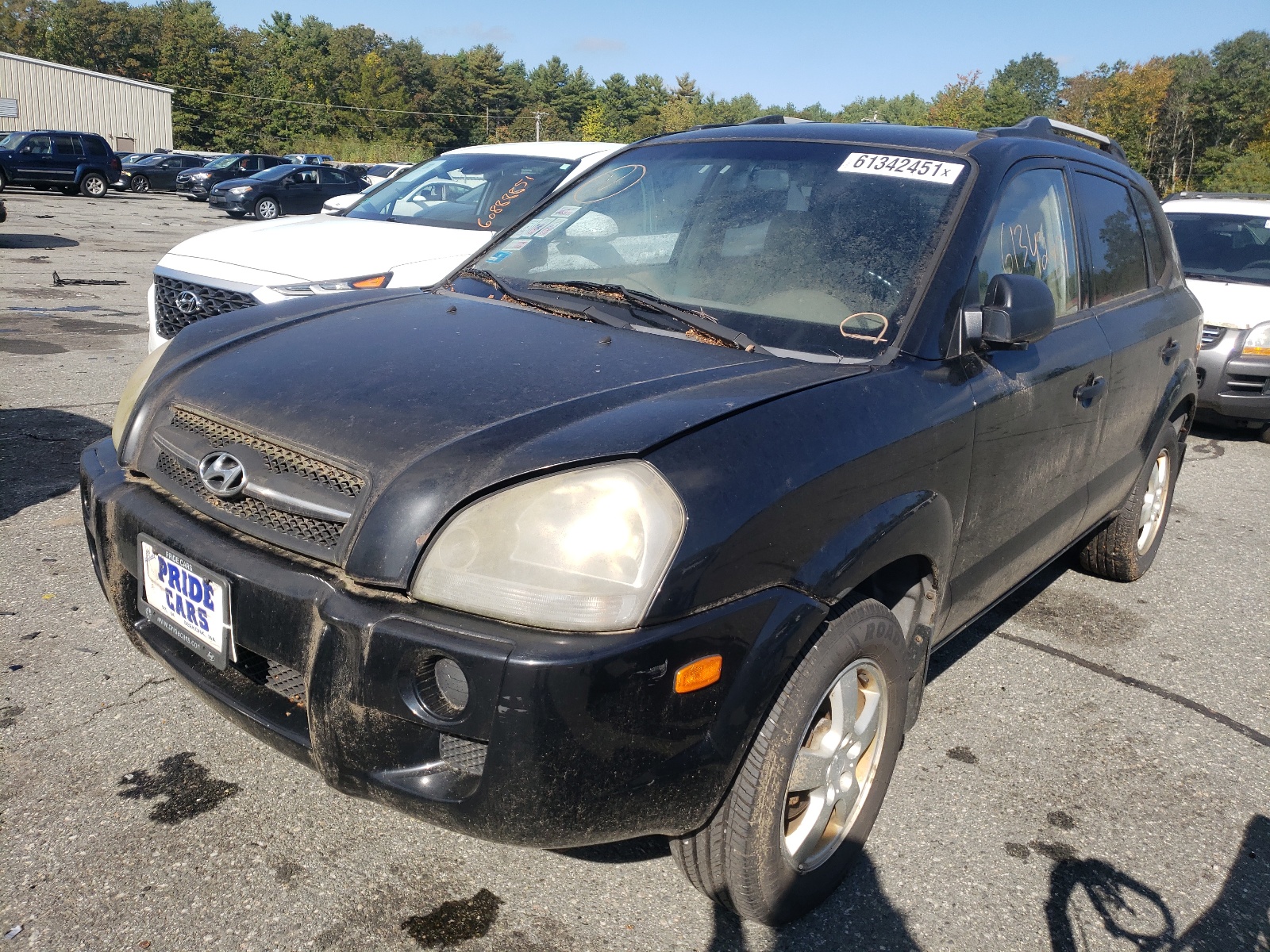 Photo 2 from auction – 2007 HYUNDAI TUCSON GLS with VIN KM8JM72B97U535536