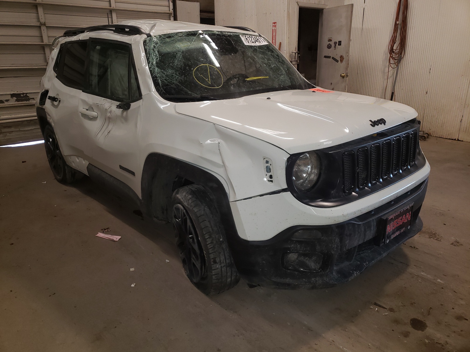 JEEP RENEGADE L 2018 with VIN ZACCJABB9JPJ20502 - Photo from auction