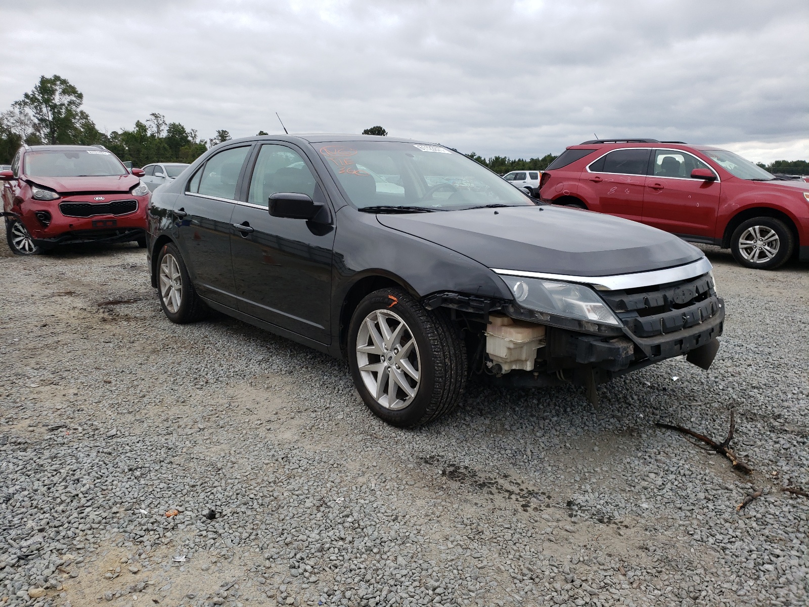 FORD FUSION SEL 2011 with VIN 3FAHP0JA9BR312218 - Photo from auction