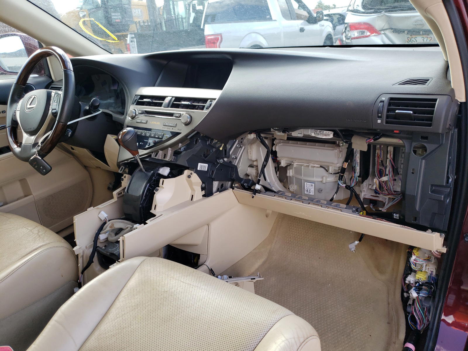 Photo 9 from auction – 2013 LEXUS RX 350 BAS with VIN JTJBK1BA6D2029928
