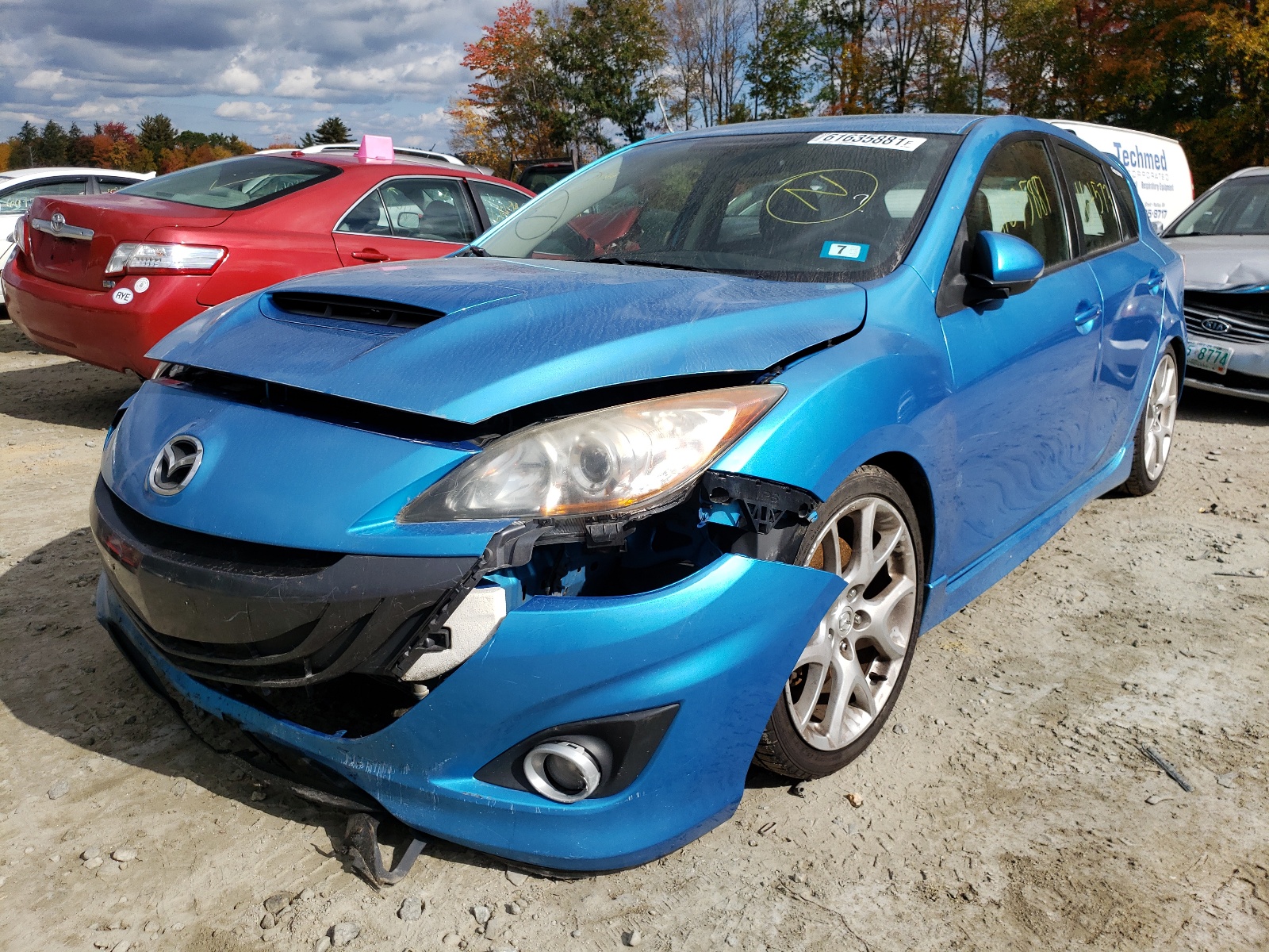 Photo 2 from auction – 2010 MAZDA SPEED 3 with VIN JM1BL1H46A1262792