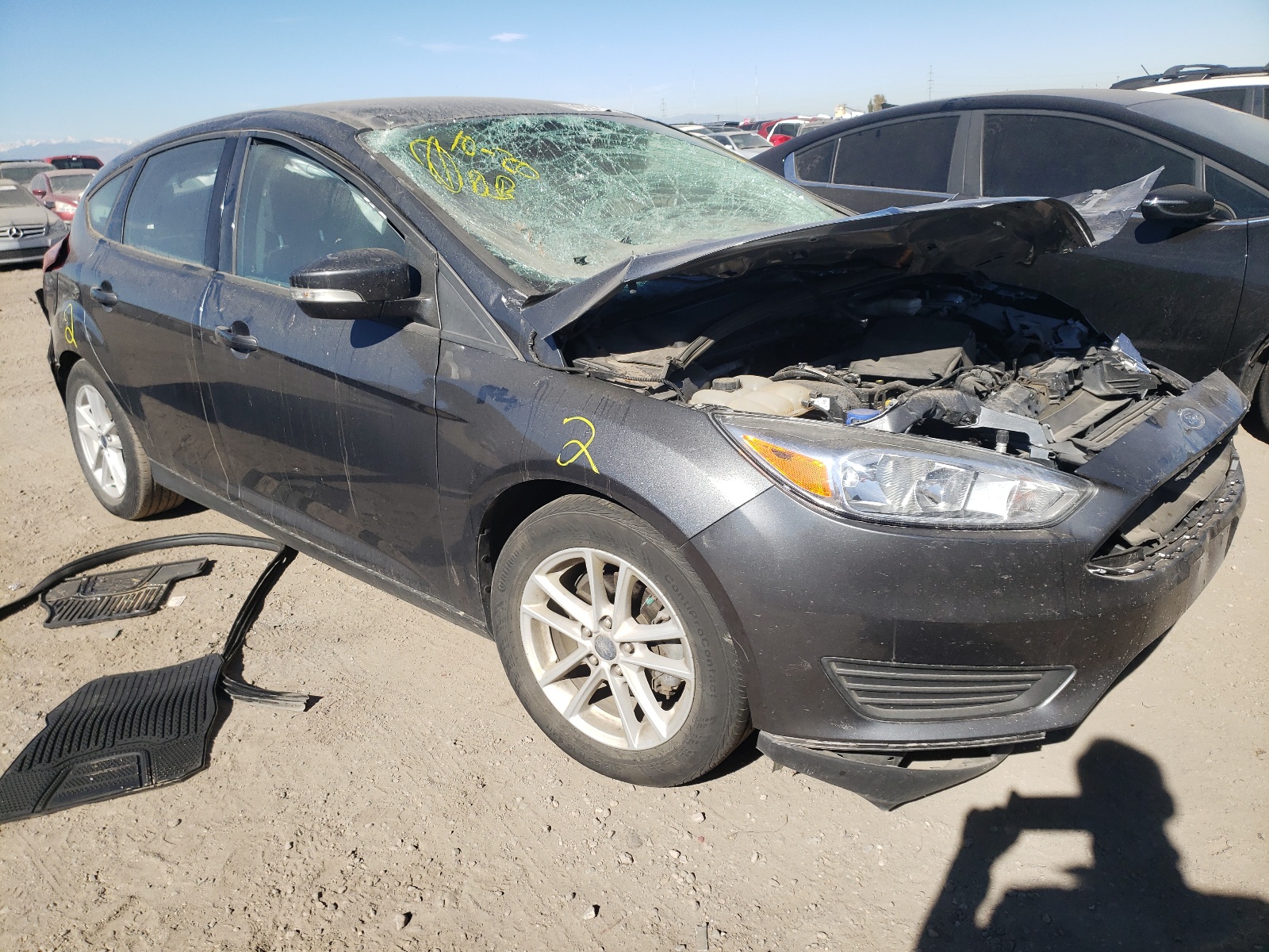 Фото 1 с аукциона – 2017 FORD FOCUS SE с VIN 1FADP3K29HL347937