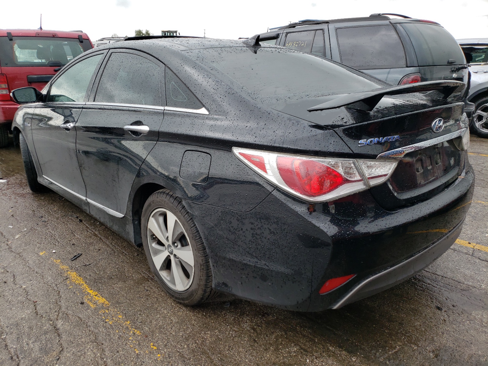 Фото 3 с аукциона – 2011 HYUNDAI SONATA GL с VIN KMHEC4A41BA011135