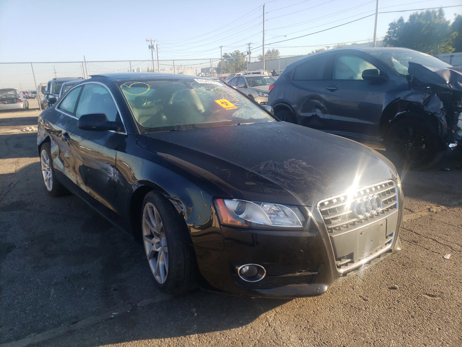 AUDI A5 PREMIUM 2012 with VIN WAUCFAFR4CA012106 - Photo from auction