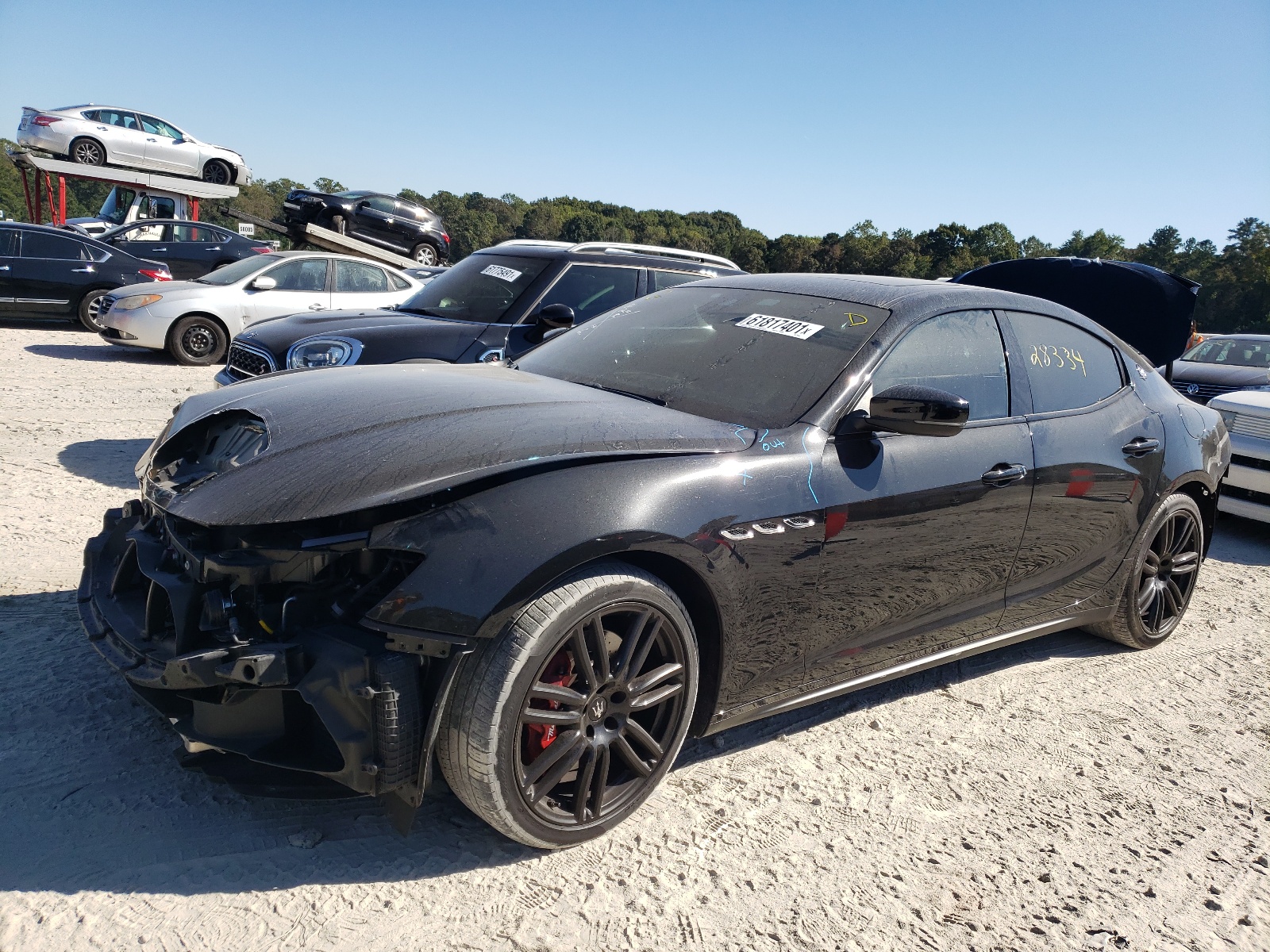 Photo 2 from auction – 2017 MASERATI GHIBLI S with VIN ZAM57RSS0H1249856