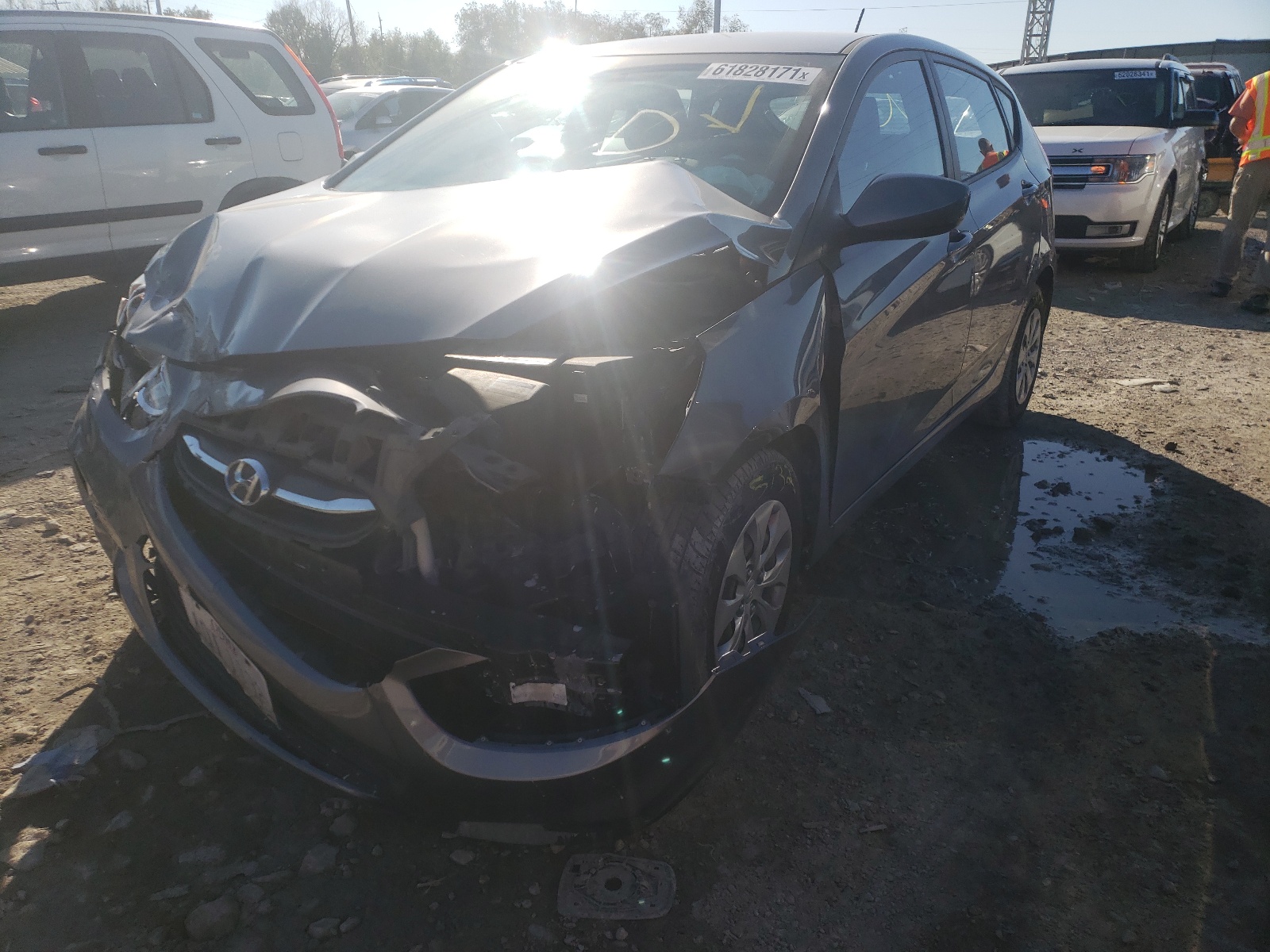 Photo 9 from auction – 2015 HYUNDAI ACCENT GS with VIN KMHCT5AE1FU216898