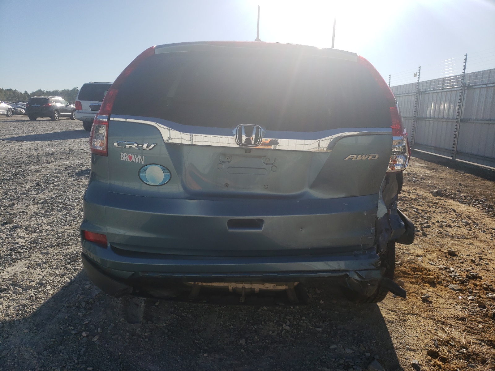 Photo 9 from auction – 2015 HONDA CR-V EX with VIN 5J6RM4H58FL003460