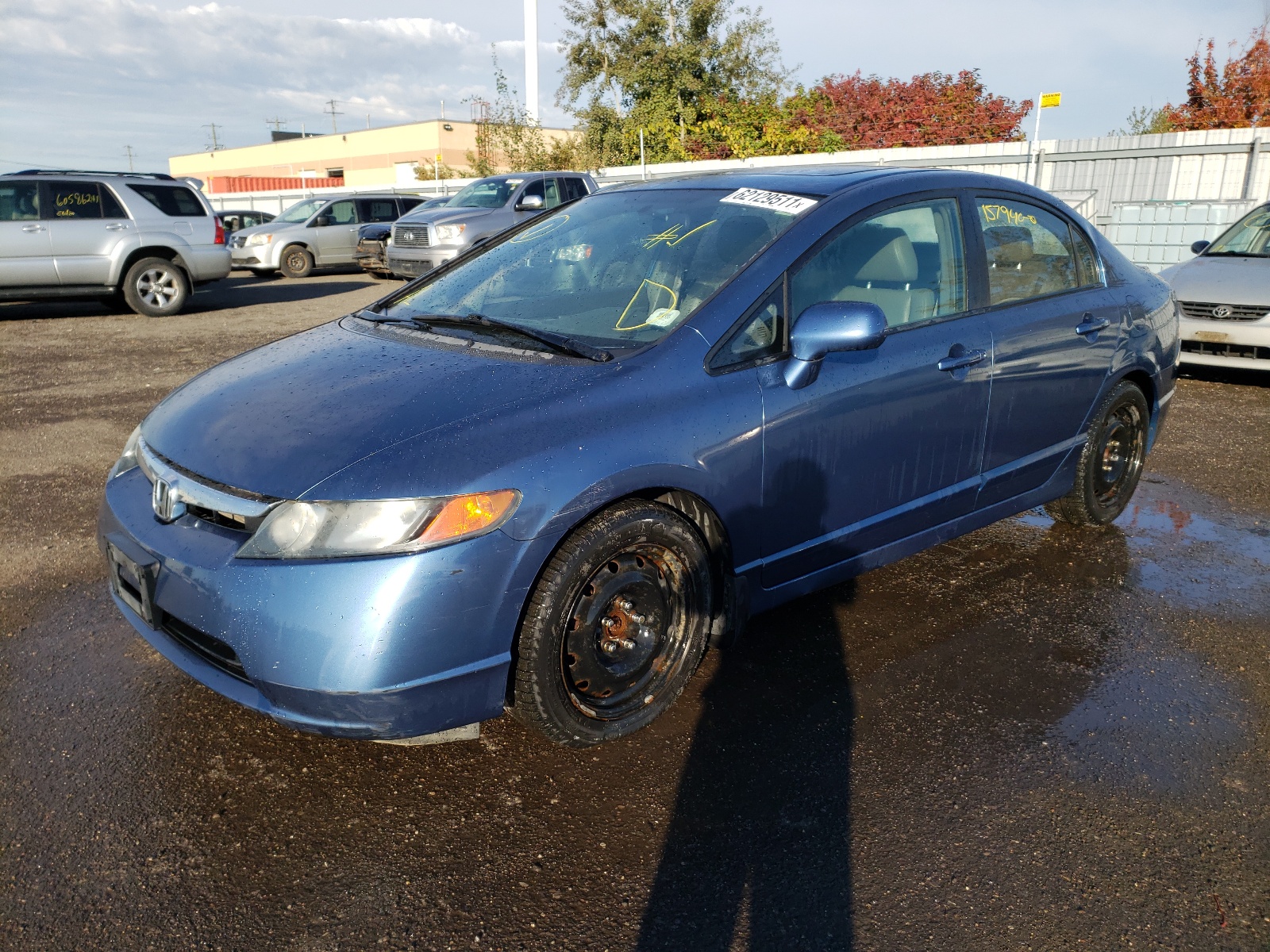 Photo 2 from auction – 2008 HONDA CIVIC EXL with VIN 2HGFA16908H004075