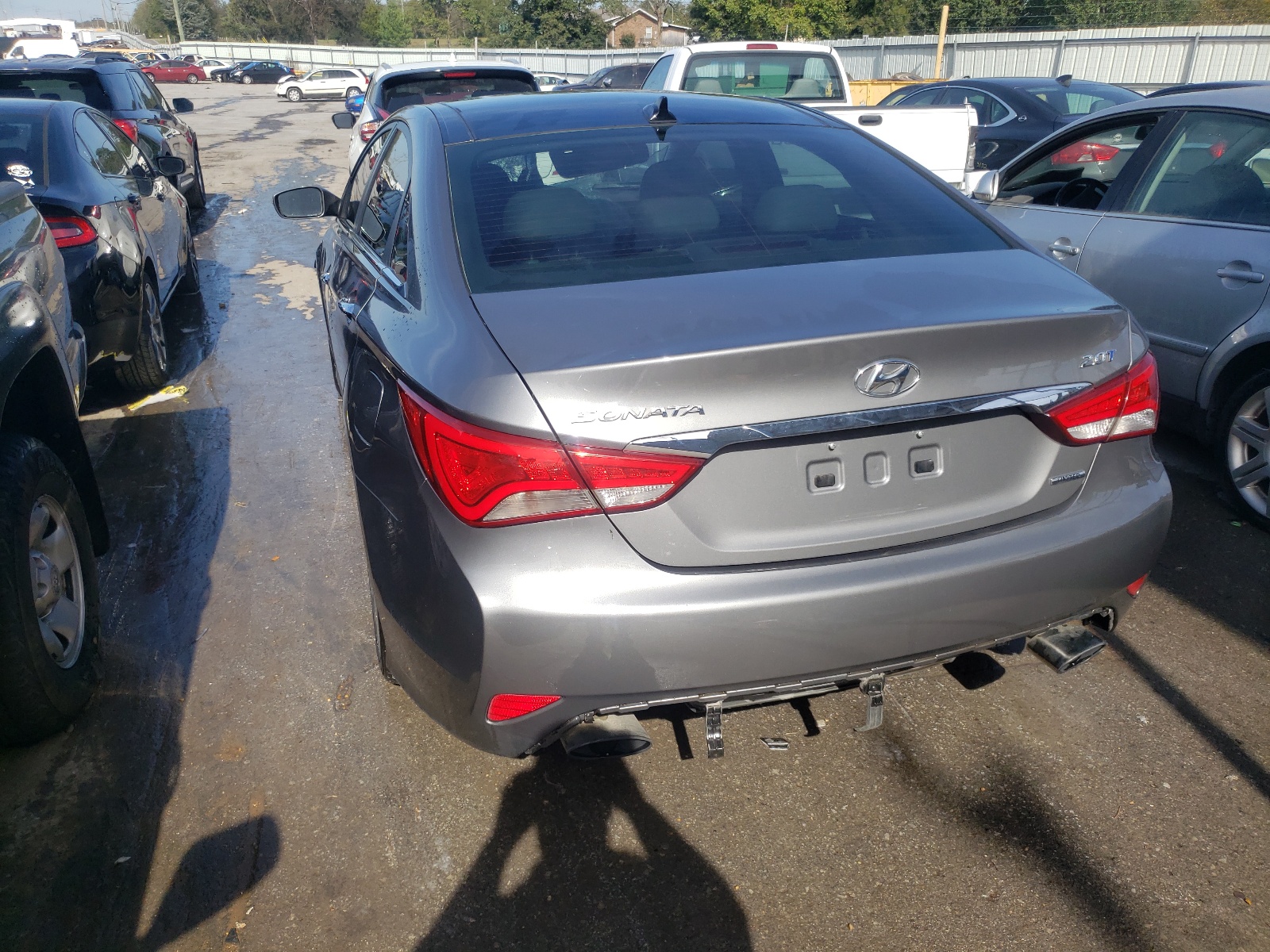 Photo 3 from auction – 2014 HYUNDAI SONATA SE with VIN 5NPEC4AB2EH850761