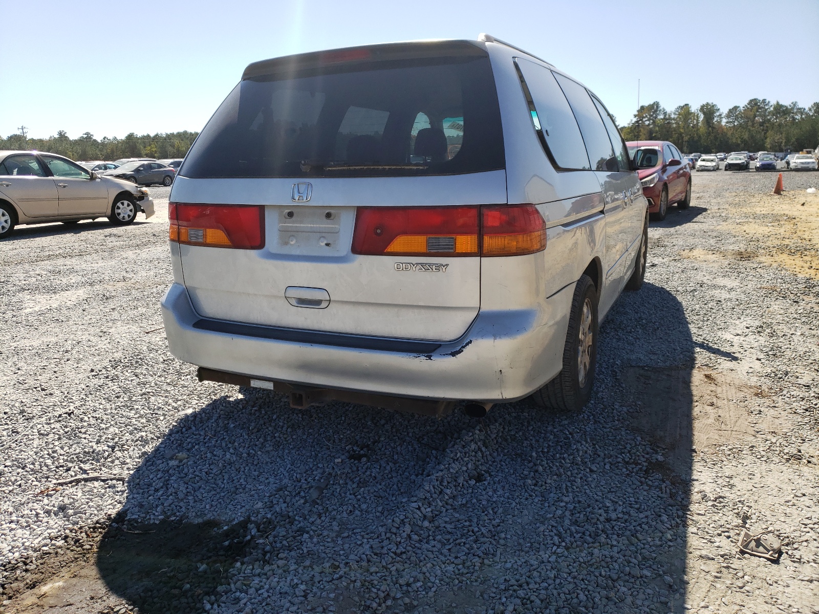 Photo 4 from auction – 2004 HONDA ODYSSEY EX with VIN 5FNRL186X4B118674
