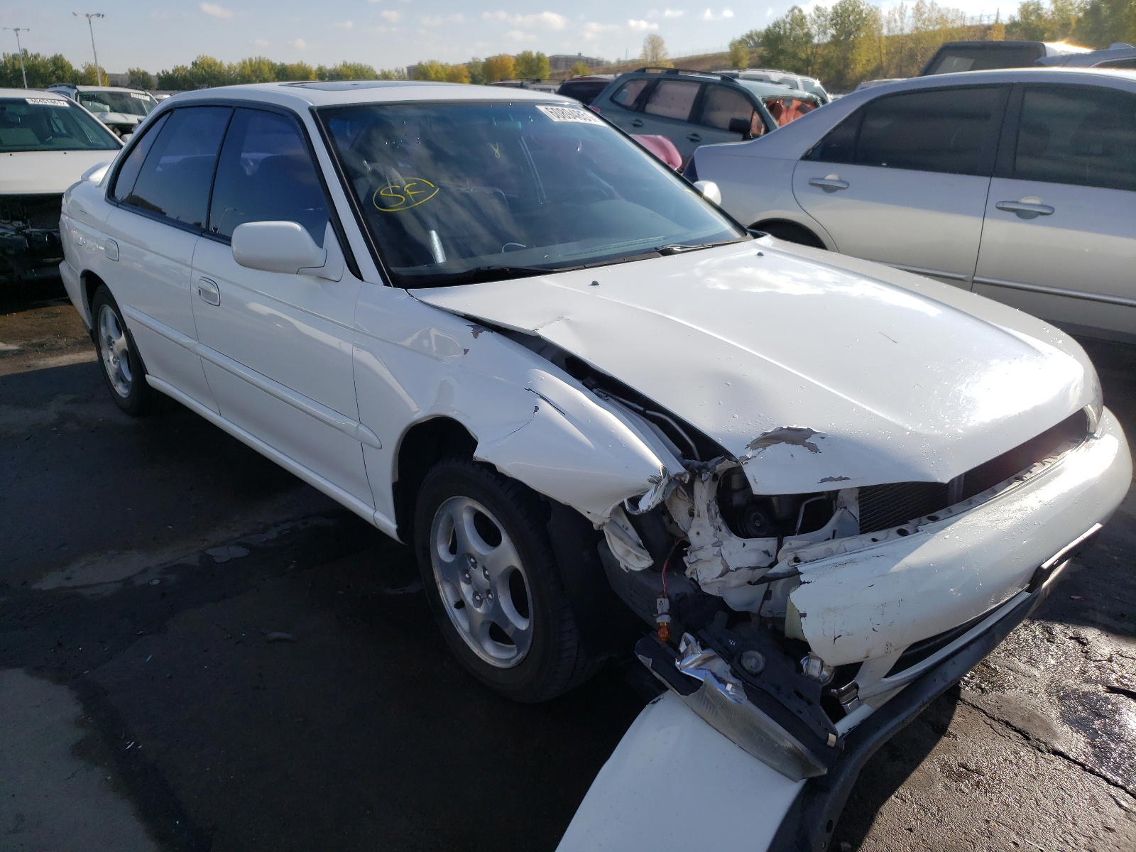 SUBARU LEGACY LS 1995 with VIN 4S3BD6550S7229129 - Photo from auction